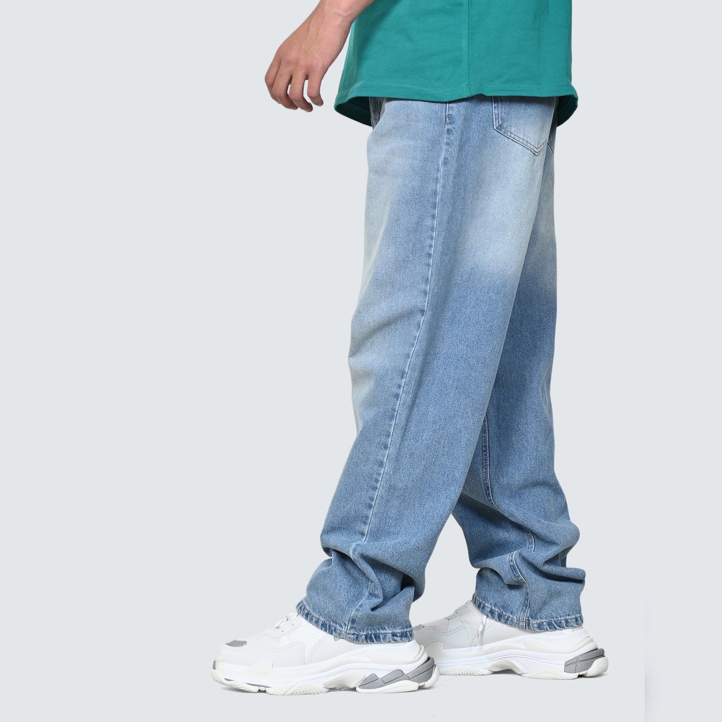 100% Egyptian Cotton Jeans – Premium Fabric – Loose fit jeans