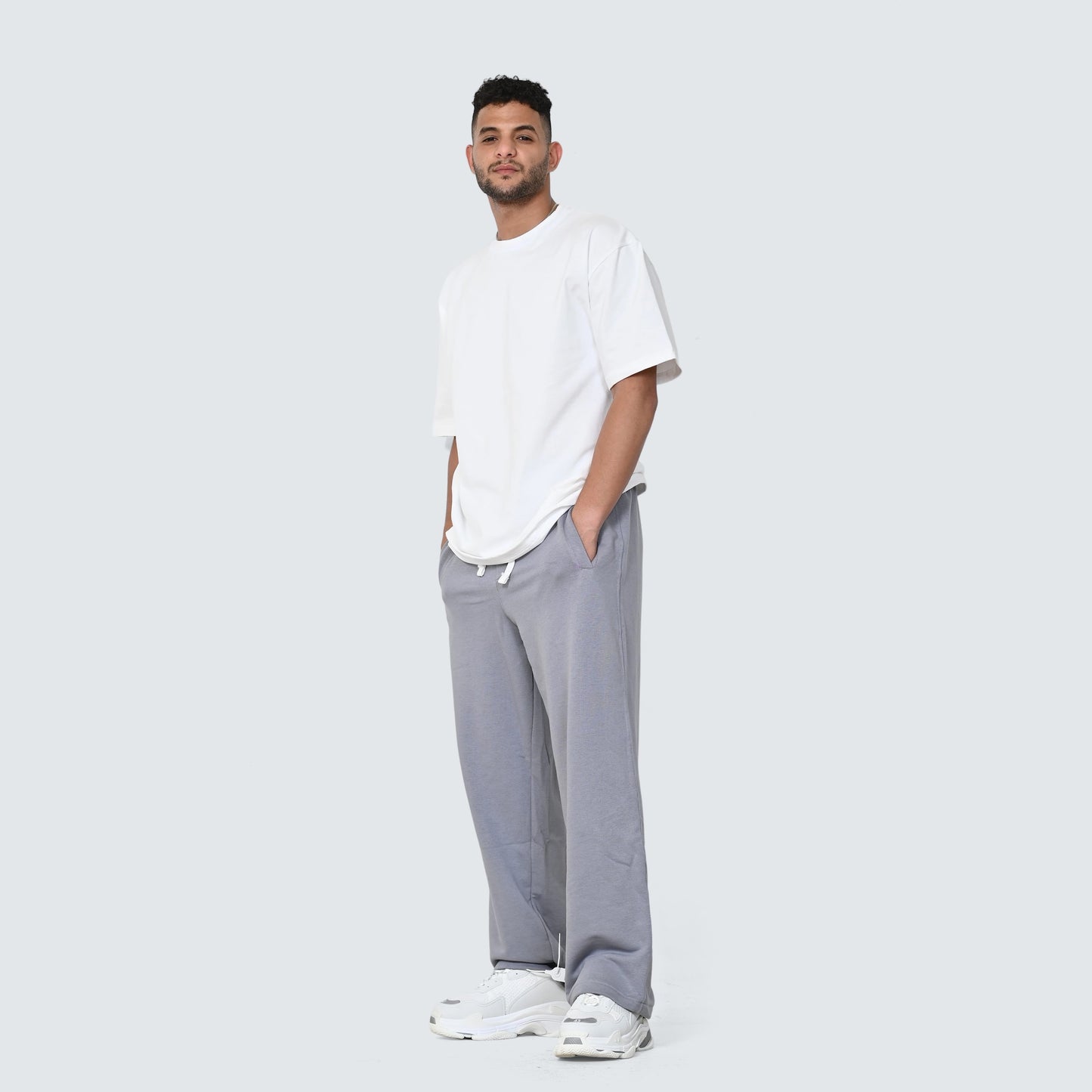 100% Egyptian Cotton Pants – Premium Fabric – RELAXED FIT TECHNICAL JOGGER TROUSERS