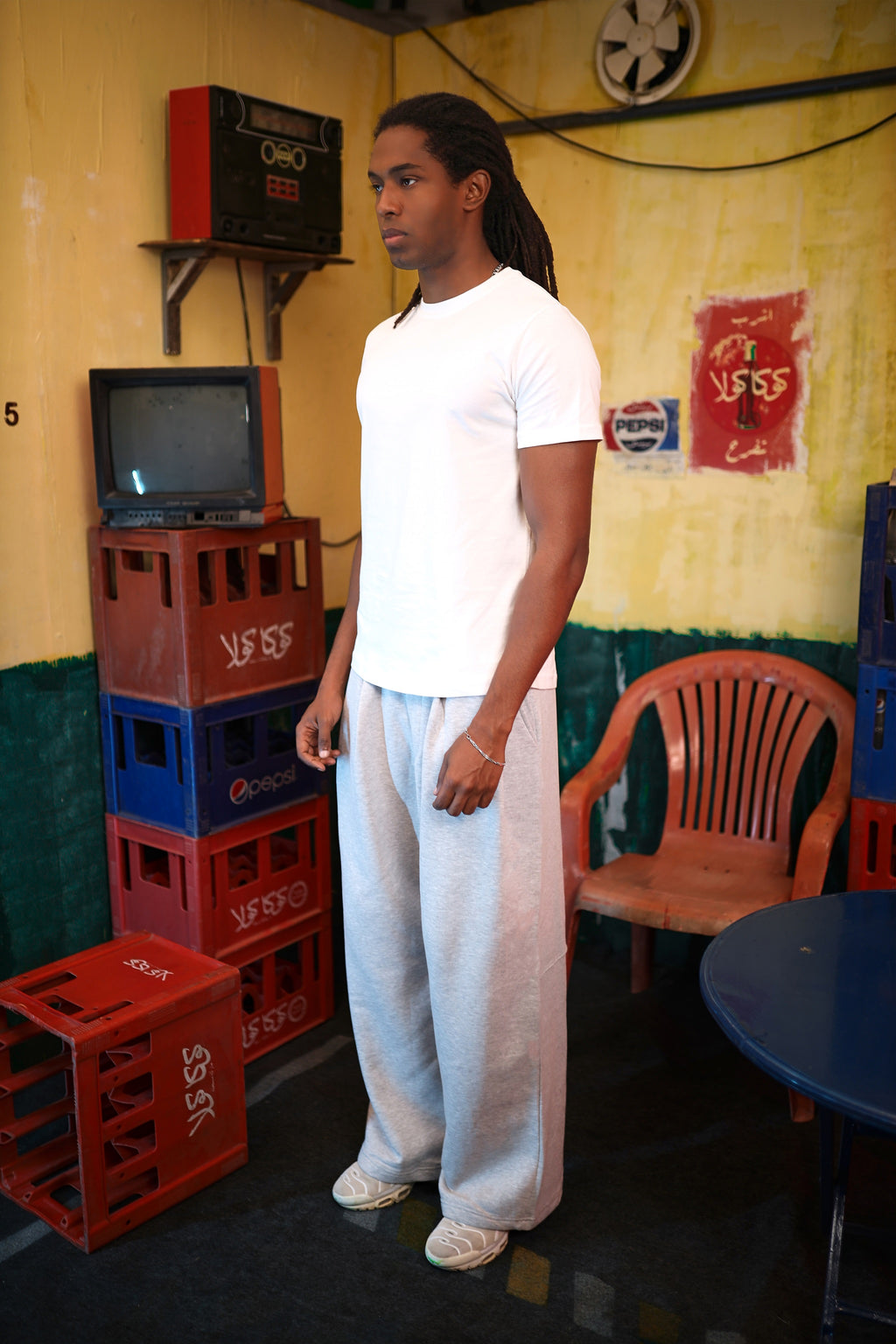 Short Sleeve Regular Fit T-Shirt in White - Everyday Basic | WW26TS0017